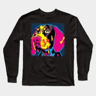 German Shorthaired Pointer Pop Art - Dog Lover Gifts Long Sleeve T-Shirt